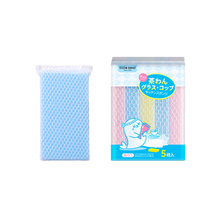 日本洗碗海绵天百洁布剑麻刷碗布网袋海绵擦厨房专用刷锅神器纳米