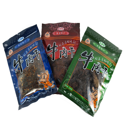 务川牛肉干250g浞水则然牛肉干麻辣五香红油味濯水特产手工碳烤