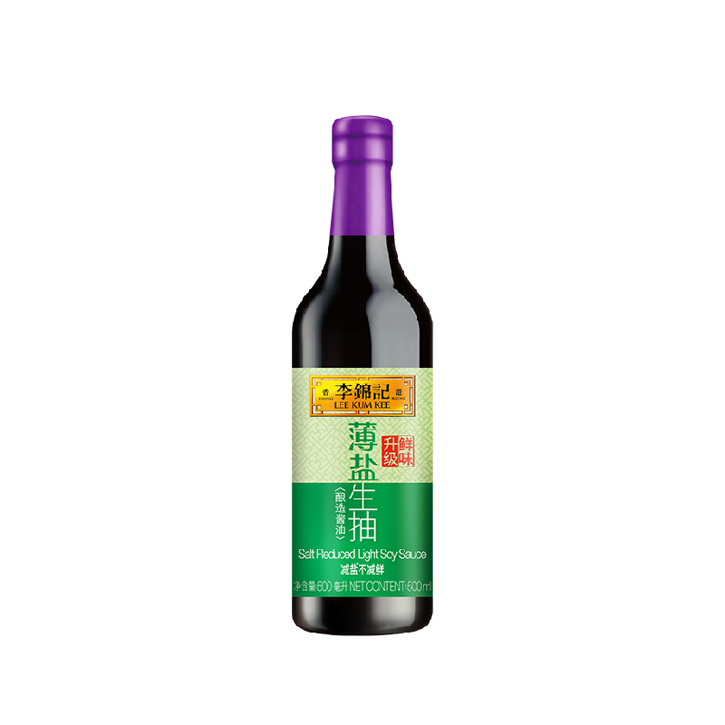 李锦记薄盐生抽酱油500ml