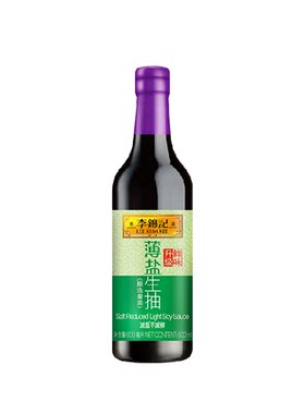 李锦记薄盐生抽酱油500ml