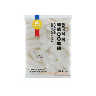麦基斯韩式年糕条1kg*12包韩式炸鸡专用酥脆辣炒年糕部落火锅商用