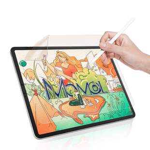 膜法屋超清3a类纸膜ipad适用苹果Air7/6平板贴膜2024款磁吸抗反光10代肯特纸磨砂pro11手写12.9书写ipad9绘画