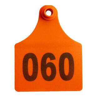 友牧耳标号牌加大加厚牛耳标带字无字可定制二维码牛耳牌兽用耳标