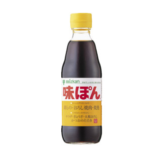*日本进口MIZKAN味滋康 味ぽん昆布柑橘醋果醋/芝麻柚子醋 360ml