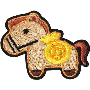 马上有钱2026马年礼物生肖马胸针高档精致衣服别针配饰本命年装饰