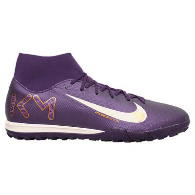 天朗足球耐克刺客16姆巴佩KM中端高帮TF碎钉人草足球鞋FQ8333-500
