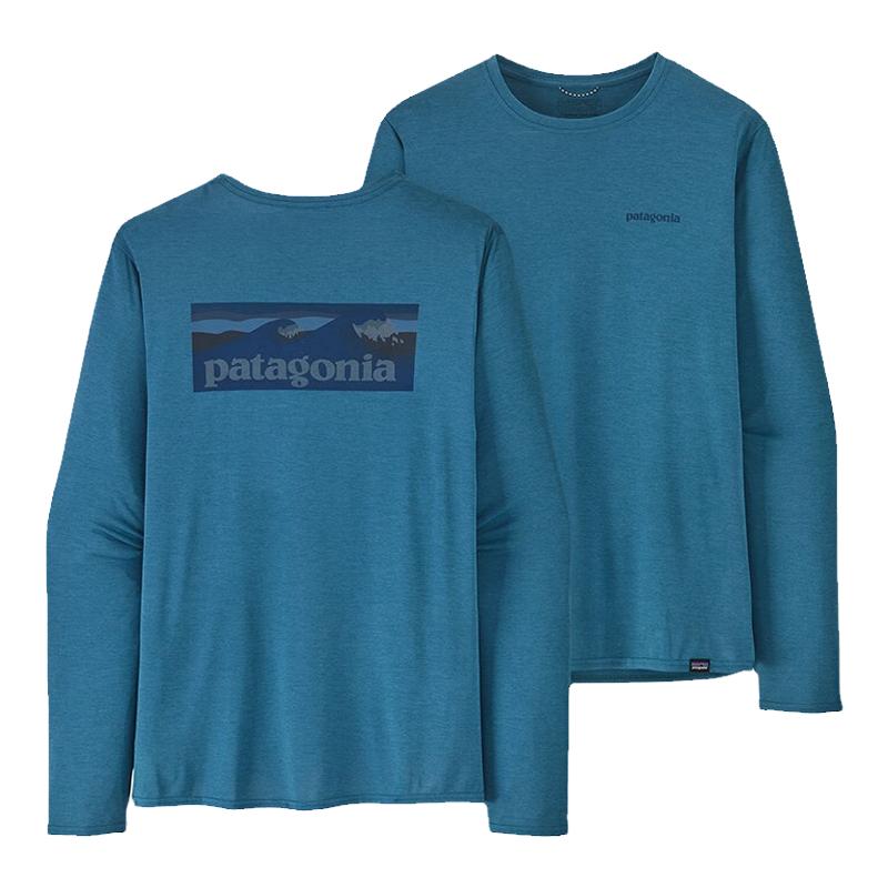 巴塔哥尼亚Patagonia 男士户外透气C1速干长袖T恤 Cap Cool 45170
