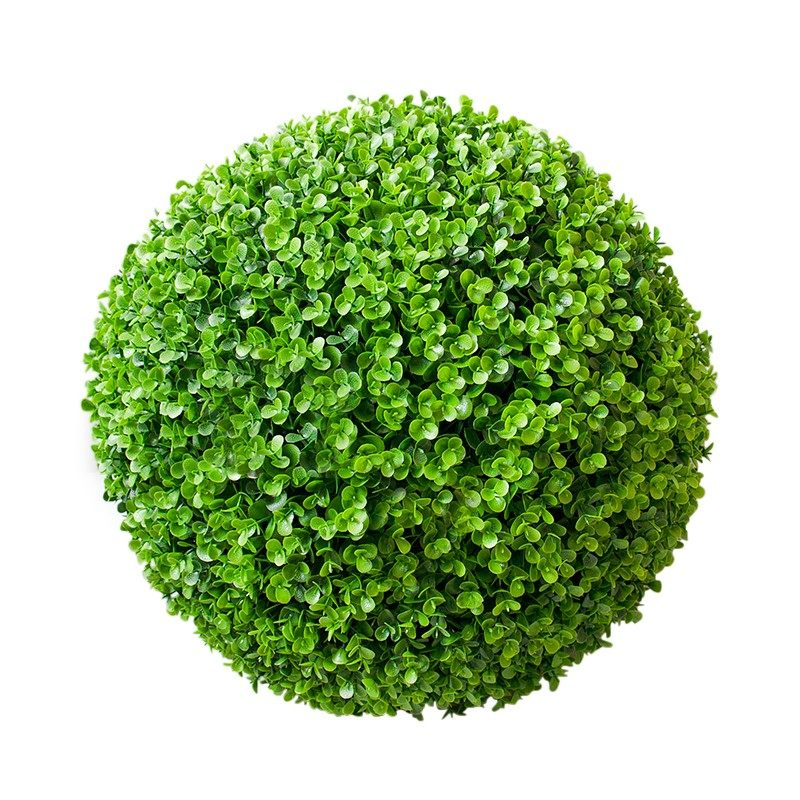仿真花艺尤加利草球苔藓花球绿色植物室内挂饰装饰品落地花瓶摆件