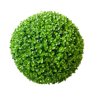 仿真花艺尤加利草球苔藓花球绿色植物室内挂饰装饰品落地花瓶摆件