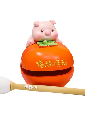 情绪稳定神器敲木鱼解压装饰摆件