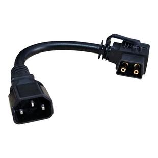 新日电动车顺丰快递专车锂电池转换头转接线公母插头座电源纯铜线