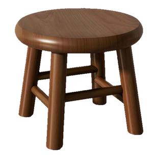 实木小凳子简约茶几小板凳家用矮凳圆凳小木凳小椅子客厅木凳子