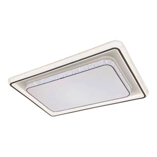 包安装新款客厅灯轻奢吸顶灯LED卧室灯简约现代大气水晶大灯长方