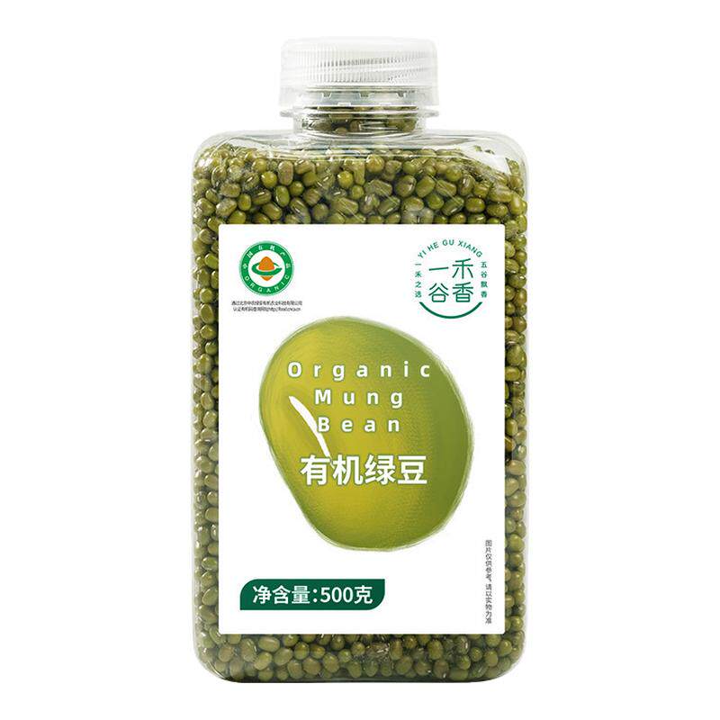 一禾谷香有机绿豆皮薄易出沙