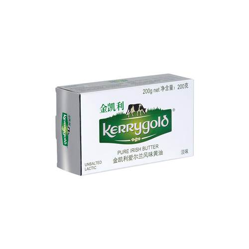 金凯利爱尔兰风味淡味黄油草饲黄油拿铁生酮防弹咖啡 烘焙原料