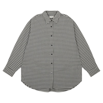 studio CLIP 衬衫女2026春季新款复古格纹休闲上衣581628