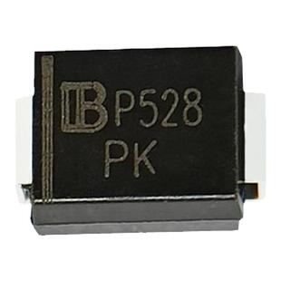 进口SMBJ130A 丝印P528 PK单向130V贴片TVS瞬态抑制二极管SMB