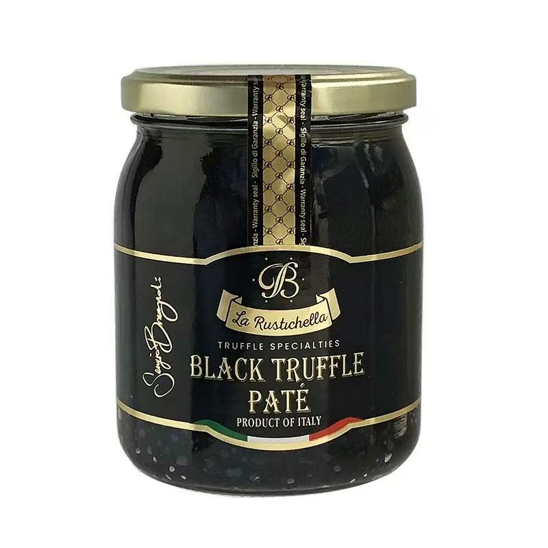 意大利进口乐其雅牌黑松露酱500g黑松露菌酱黑菌酱 BLACK TRUFFLE