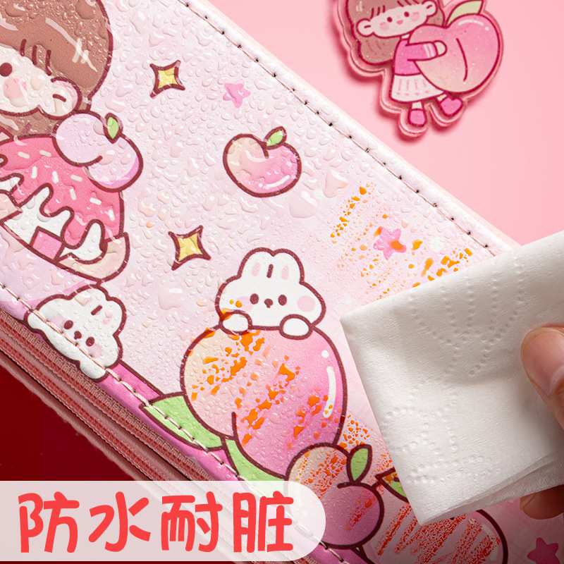 开学季用品卡通双层文具盒小学生值颜高笔袋多功能儿童大容量铅笔