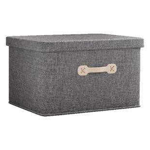 家用布艺衣服收纳箱超大号衣物整理箱大容量储物箱衣柜收纳盒衣箱