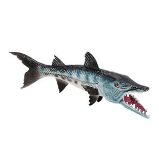 儿童玩具仿真动物模型海洋动物海底生物淡水鱼狼鱼中华鲟科教认知