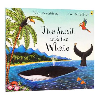 The Snail and the Whale 蜗牛和鲸鱼 英文原版儿童绘本
