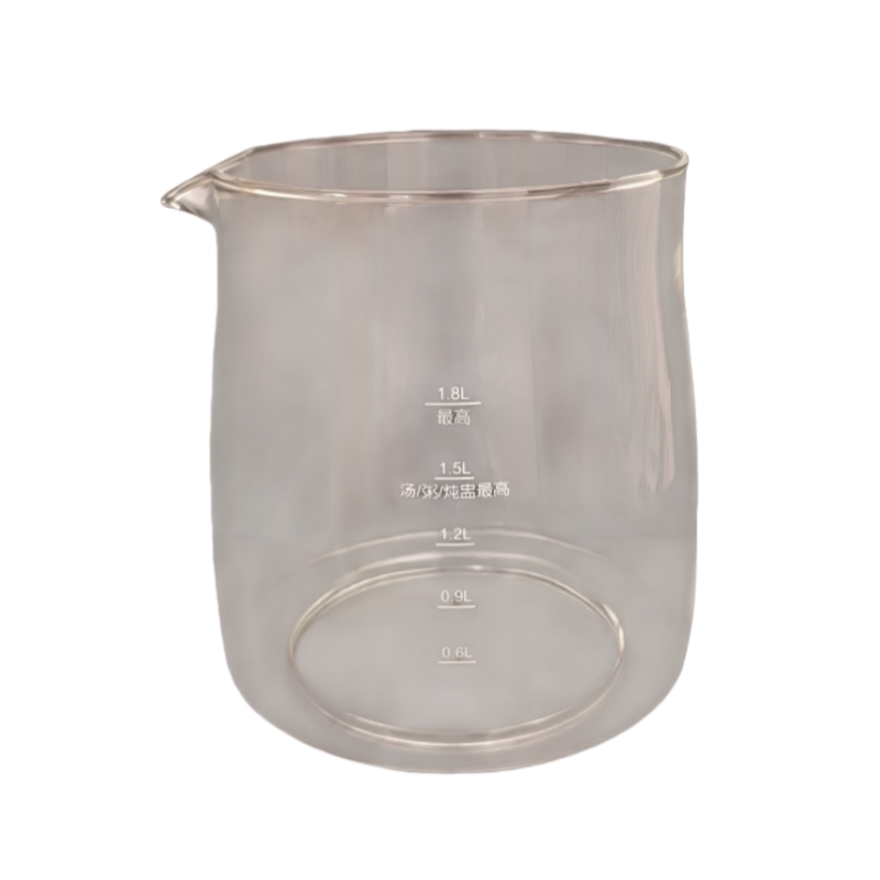 1.8L小熊养生壶配件壶体单玻璃杯