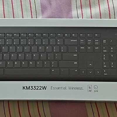 【议价】全新DELL km3322W无线键鼠套装国行联保三年