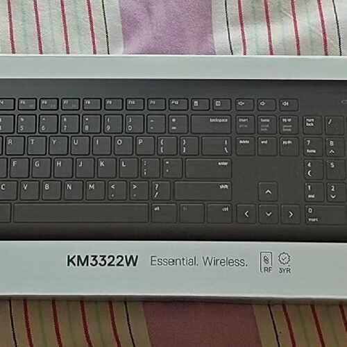 【议价】全新DELL km3322W无线键鼠套装国行联保三年