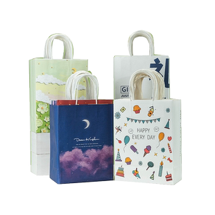 新年礼品袋儿童马年礼物袋生日伴手礼袋小袋子过年包装手提袋定制