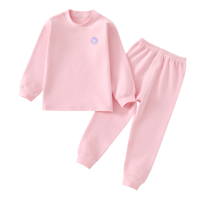 女童秋衣秋裤纯棉A类加厚抗菌秋