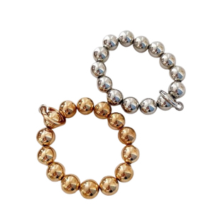 手机壳挂绳ins风手链挂饰创意百搭纯色吊坠大珠珠手环女款奶油色串珠手提链条透明垫片防摔便携腕带