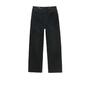 ABLE JEANS【大直筒裤】冬季女士阔腿宽松牛仔裤加绒加厚慵懒街头