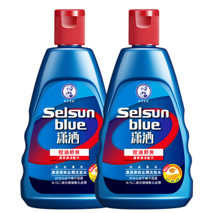 曼秀雷敦selsun潇洒洗发水控油蓬松去屑男士止痒二硫化硒洗发露女