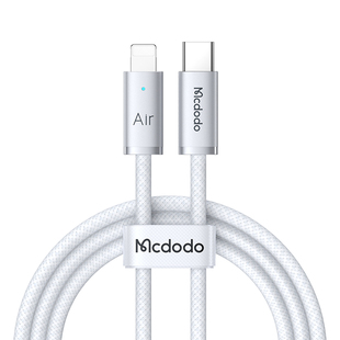 麦多多薄接头c转lightning充电线PD36W带灯数据线适配iphone12-16pro手机MacBook笔记本平板ctoc口17Air快充