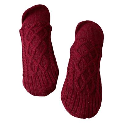 暖脚宝冬天脚冷神器加厚地板袜