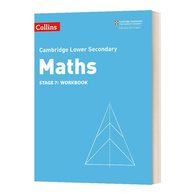 英文原版 Collins Cambridge Lower Secondary Maths Workbook Stage 7 柯林斯剑桥初中数学练习册 第七阶段 英文版 进口英语书