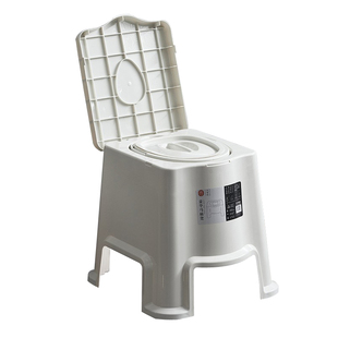 孕妇小孩子老年人坐便椅家用加厚马桶凳室内卧室移动坐便椅座便器