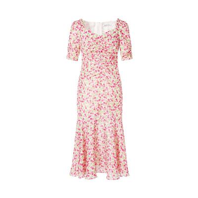 摩萨克法式浪漫鱼尾连衣裙