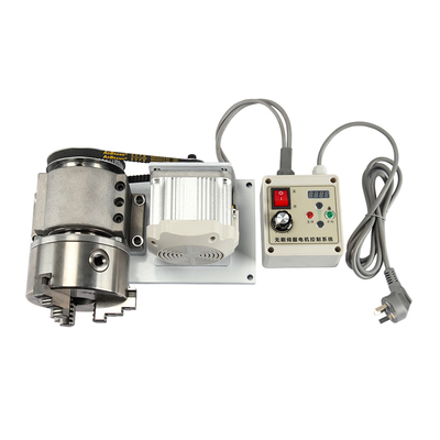 电机卡盘总成可调速三爪卡盘