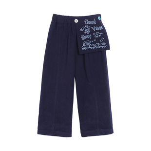 小O爸男婴童 宝宝休闲裤男童春秋2026新款纯棉婴儿百搭裤子