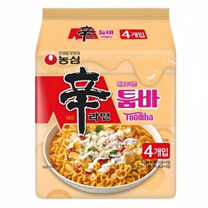 Toomba辛拉面非油炸干面豆腐泡菜