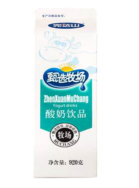 牧场甄选完达山酸奶饮品
