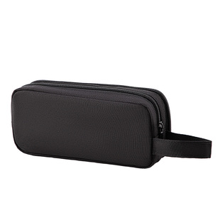 得力大容量笔袋痛层透明拉链简约小学生文具袋女孩版收纳袋男孩子隐藏痛包文具盒初中生高颜值多层2026年新款