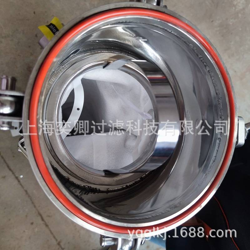 奕卿科技不锈钢袋式过滤器 抛丸袋式过滤器 可镜面抛光 食品过滤