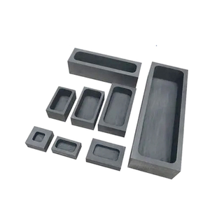 定制高纯石墨槽手柄石墨油槽熔炼金银槽打金首饰银元宝模具耐高温