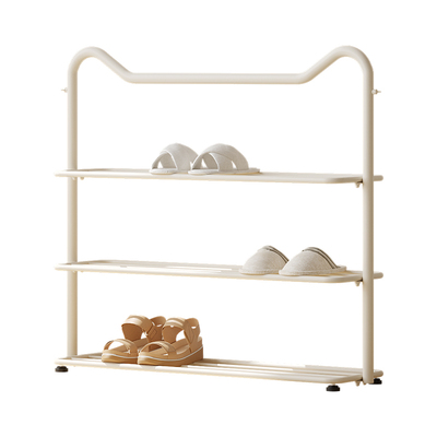 耶特奶油风铁艺多层鞋架