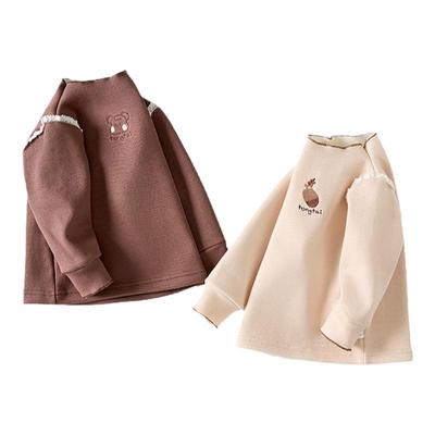 童泰女宝宝打底衫女童加厚上衣