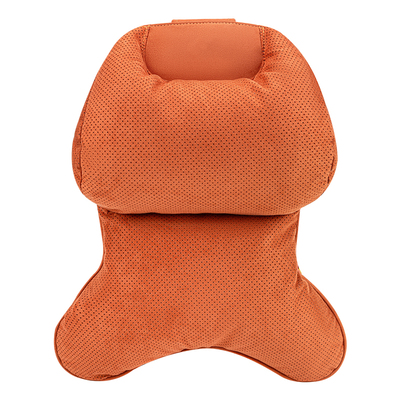 适用沃尔沃XC60S90XC90S60V90V60车用翻毛绒护颈头枕腰靠汽车用品