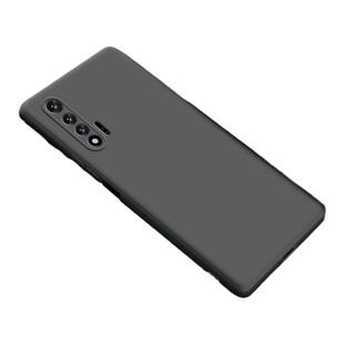 华为nova6手机壳5G版WLZ一AN00新款AL10磨砂4G超薄nove硅胶novo套nava男nowa软n0va全包防摔65g六64g黑色适用